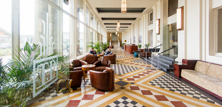 thermae palace room for sponsor stands