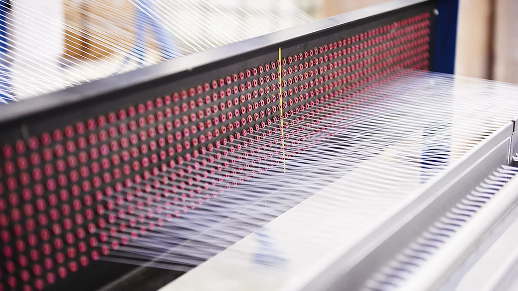weaving red