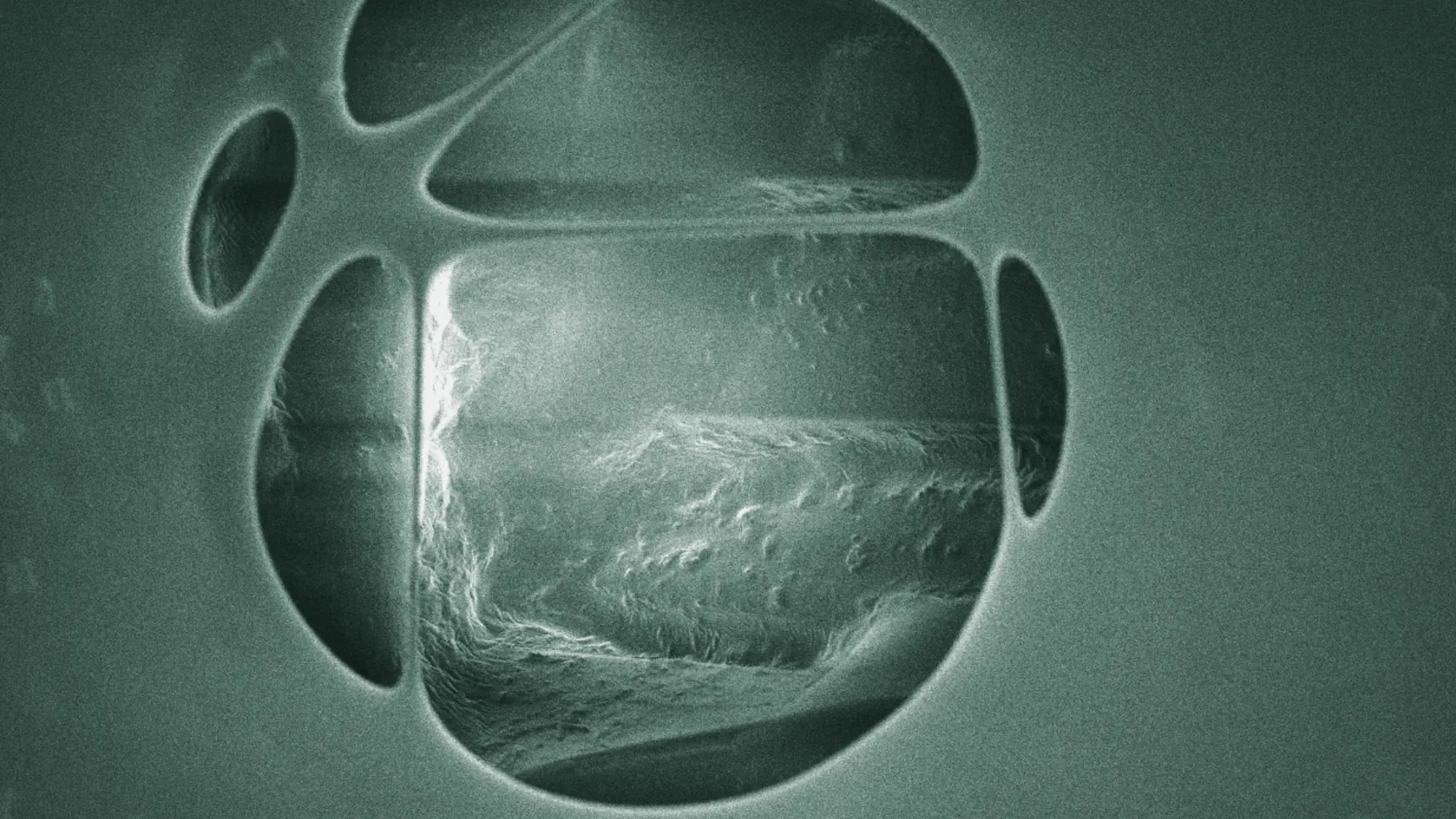coating through a hole