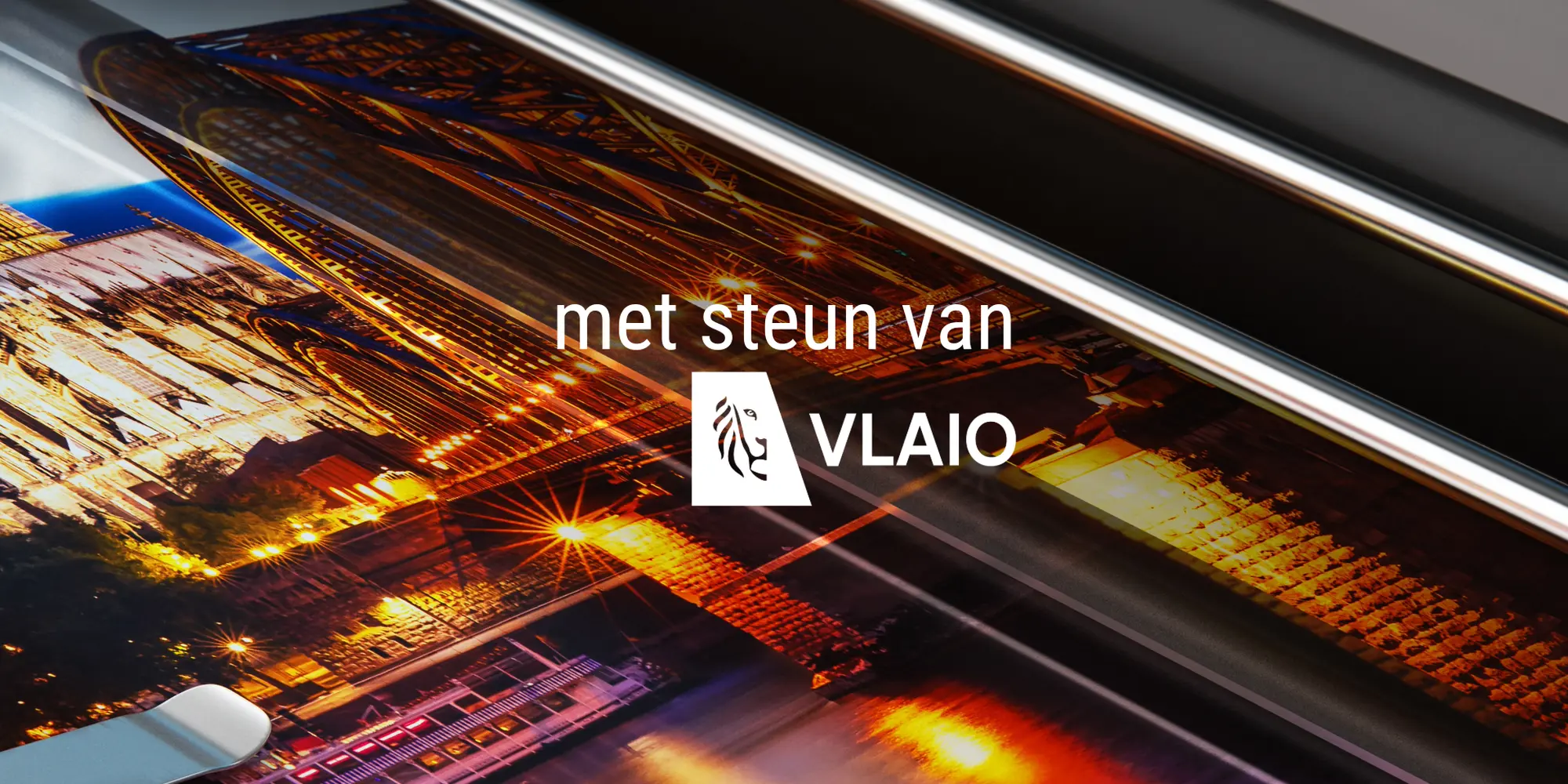 Grace banner met logo