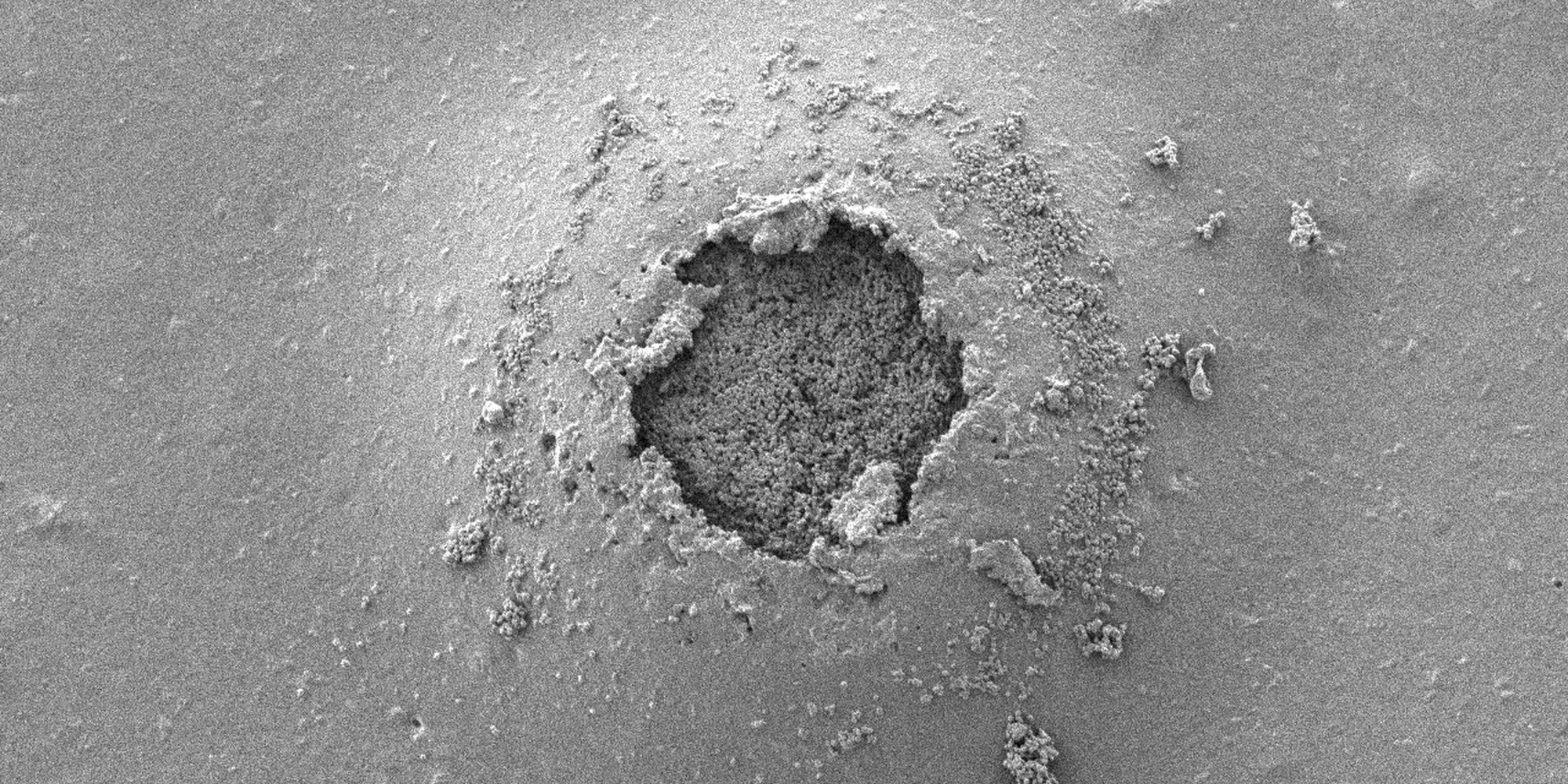 coating crater
