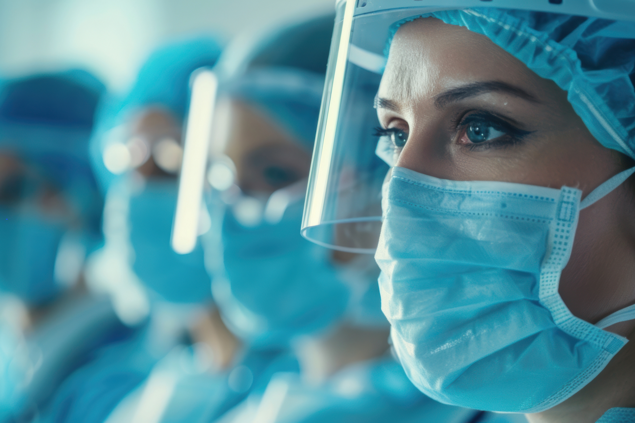 surgical face masks