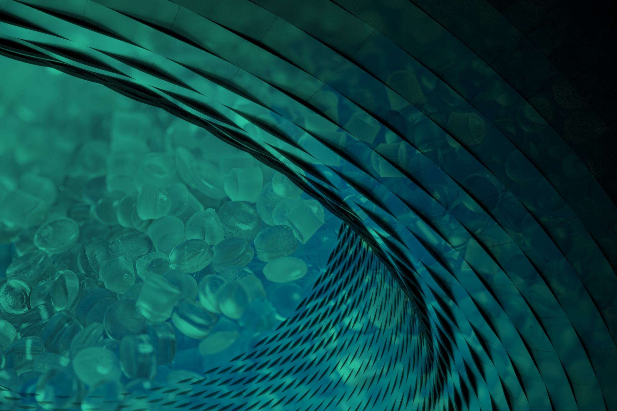 Plastic recyclates in buildings