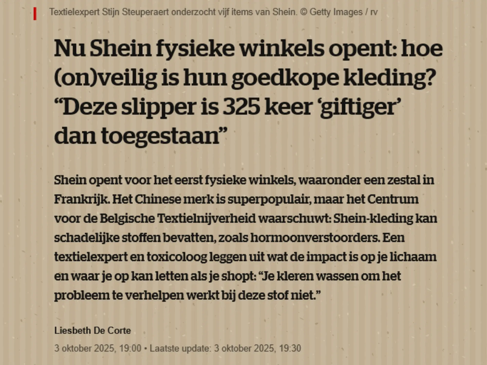 hln artikel