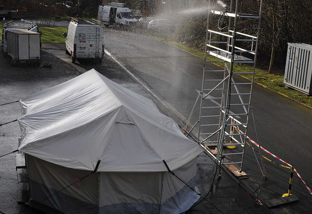 rain test emergency relief items