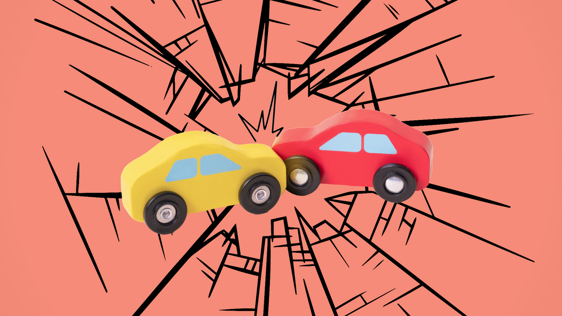 crashing toys