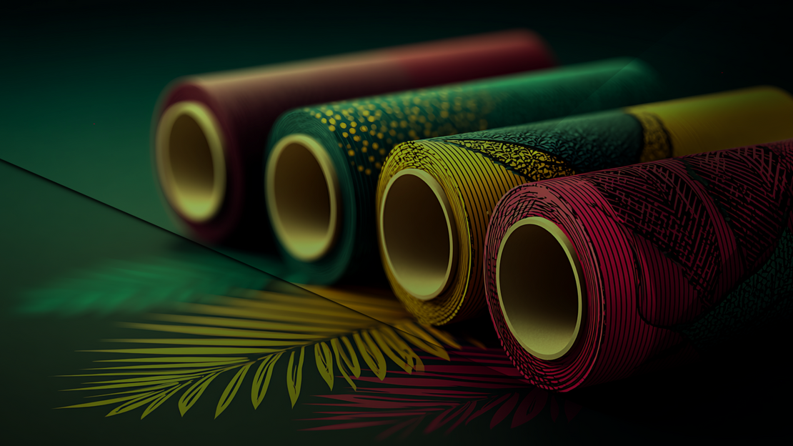 wall paper roll form