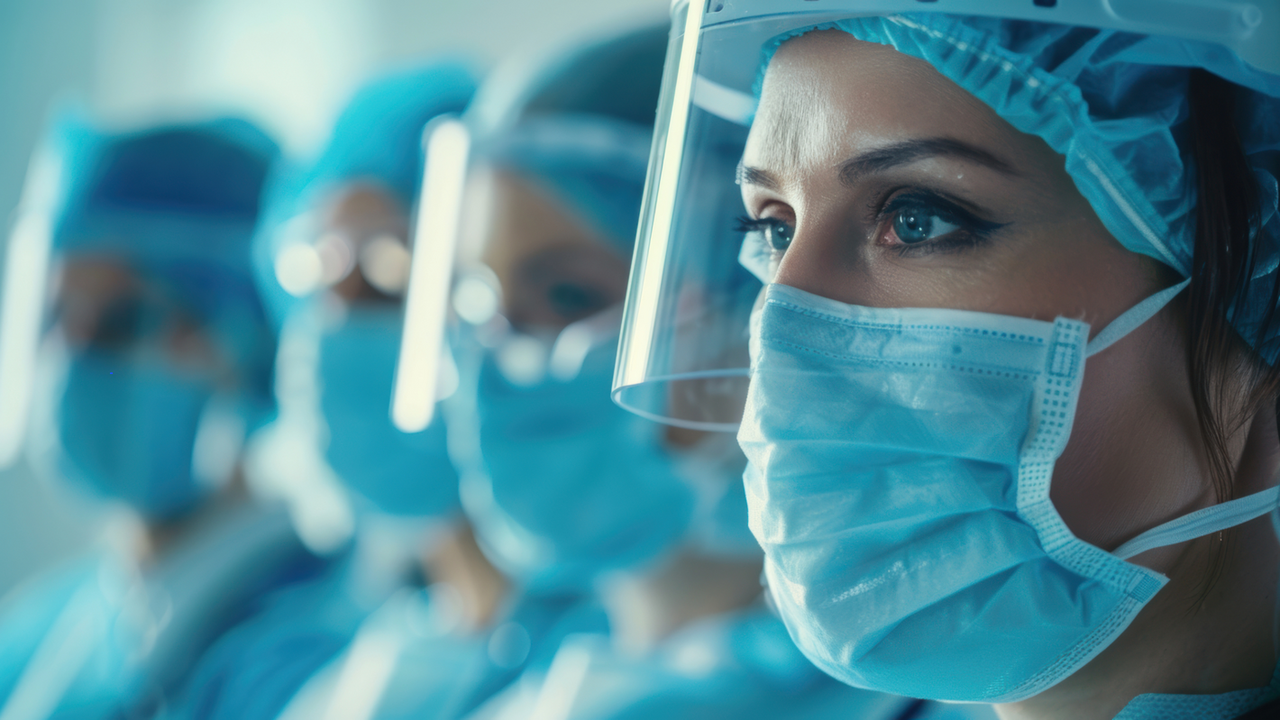 surgical face masks